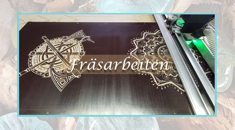 CNC-Gefräste Produkte aus Siebdruck oder anderem Material